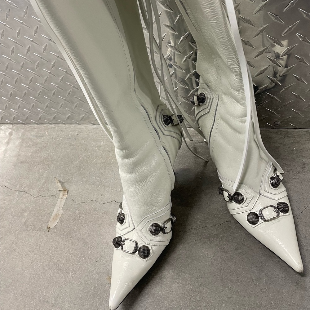 Balenciaga Le Cagole Knee High Boots